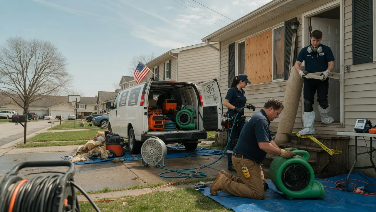 Water Damage Restoration in Mason, OH near me